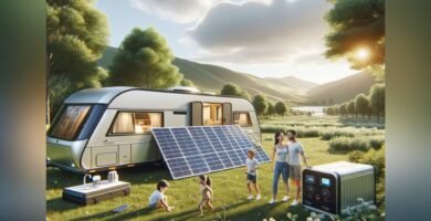 kits solares portátiles para caravanas