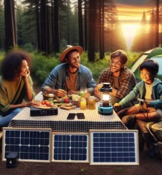 kits solares portátiles para camping