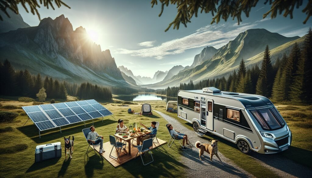 Guía definitiva de paneles solares portatiles para caravanas