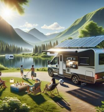 kit panel solar flexible camper