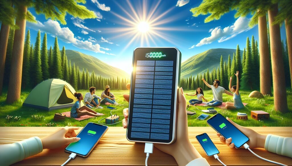 cargador solar 50000mAh